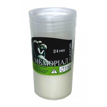 Запаска парафиновая для лампадок на 24 часа в пластмассовой тубе