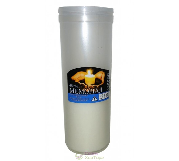 Запаска парафиновая для лампадок на 48 часов в пластмассовой тубе