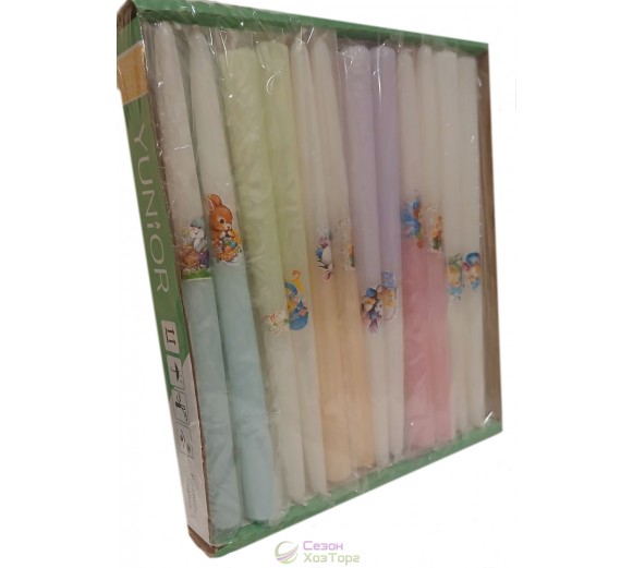 Пасхальная свеча Конус с рисунком 29 см