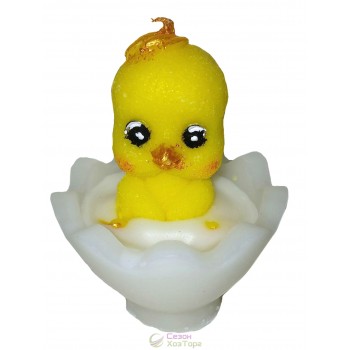 Пасхальная свеча «Цыплёнок в скорлупе»