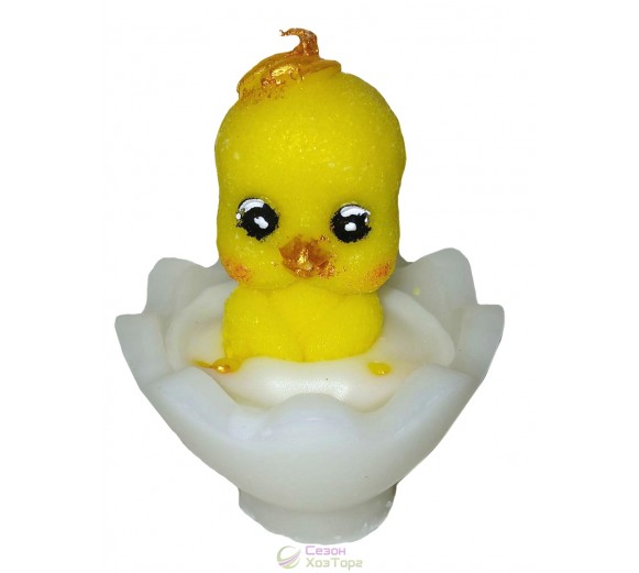 Пасхальная свеча «Цыплёнок в скорлупе»