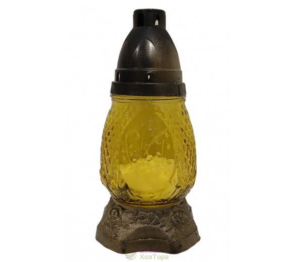 Лампадка стеклянная на 18 часов "Весенняя"