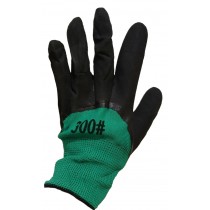 Рукавички робочі «300» стрейч-піна (зелені, помаранчеві)