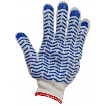 Рукавички трикотажні з латексним малюнком «Хвиля»