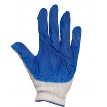 Рукавички стрейчеві з нітриловим покриттям