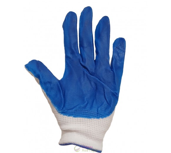 Перчатки стрейчевые с нитриловым покрытием