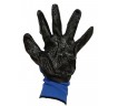 Перчатки мужские стрейчевые с двойным обливом (сине-черные) Перчатки мужские стрейчевые с двойным обливом (сине-черные)
