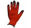 Рукавички стрейчеві з нітрилом (червоно-чорні) 2-й сорт Рукавички стрейчеві з нітрилом (червоно-чорні) 2-й сорт