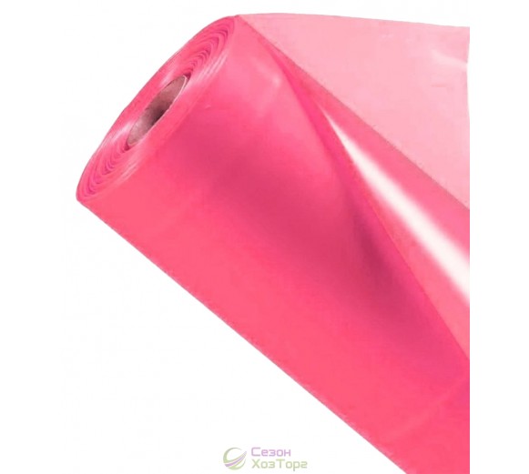 Пленка тепличная УФ-стабилизированная красная 36мес/90мкм/6,0м*50м/рукав 3м