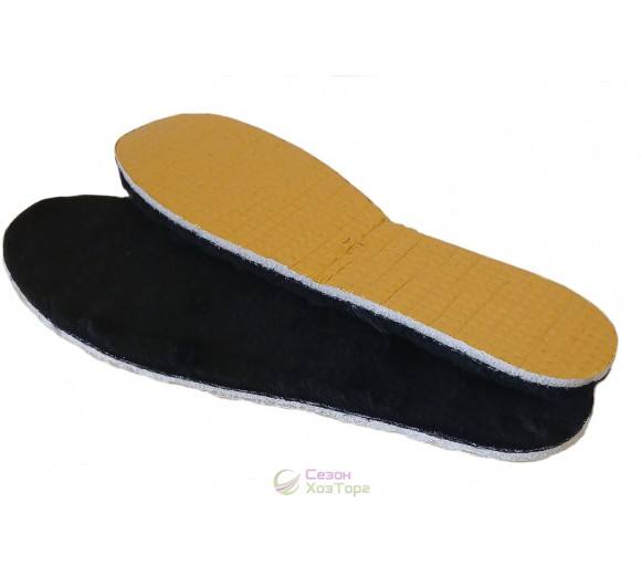 Устілки хутряні на основі ізолону та золотої фольги (обрізні)