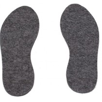 Устілки фетрові сірі, розміри 36-46