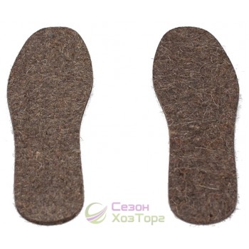 Устілки повстяні, розміри 38-48 (товщина 5 мм)