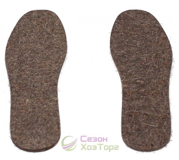 Устілки повстяні, розміри 38-48 (товщина 5 мм)