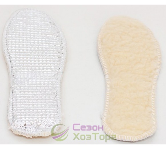 Устілки Термо з овчини на фользі, розміри 36-48