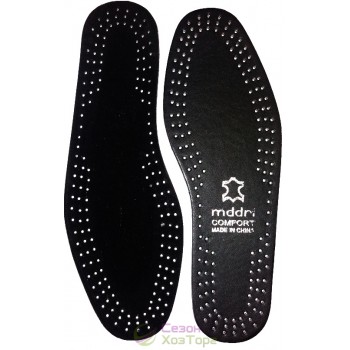 Устілки шкіряні MDDRI COMFORT, р-ри 36-48 (колір асорті)