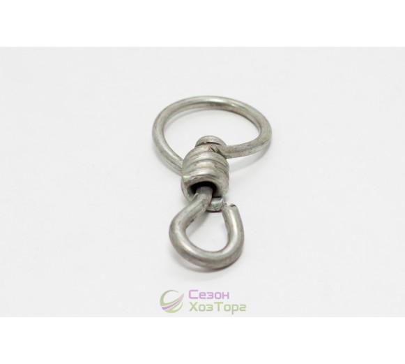 Вертушка "кільце-гак" середня 100мм