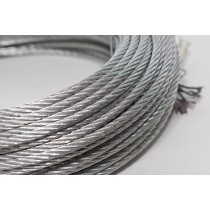 Трос сталевий оцинкований 2 мм
