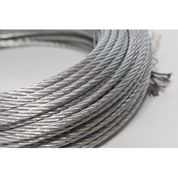 Трос сталевий оцинкований 2 мм