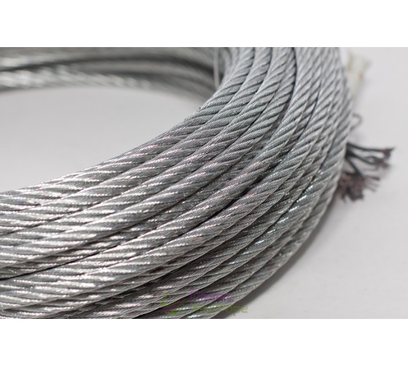 Трос сталевий оцинкований 2 мм