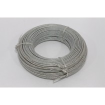 Трос сталевий в обплетенні ПВХ 4-5мм