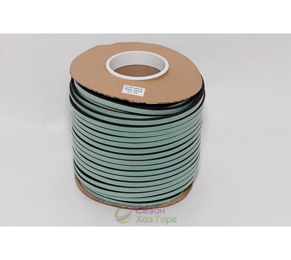 Ущільнювач гумовий для дверей та вікон H 6*10мм