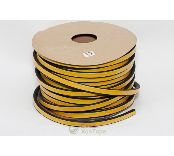 Ущільнювач гумовий профільний D-подібний 21*15мм