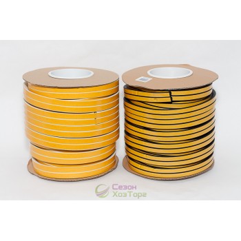 Ущільнювач гумовий для дверей D-подібний 12*10мм