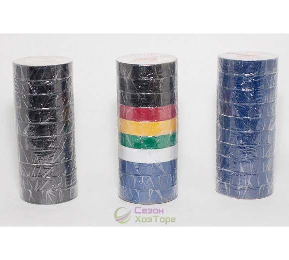 Ізоляційна стрічка ПВХ 21 м в асортименті