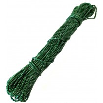 Шнур поліамідний з наповнювачем Л-25 зелений (3мм, 25м)