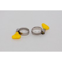 Хомут із метеликом 16-25мм W2