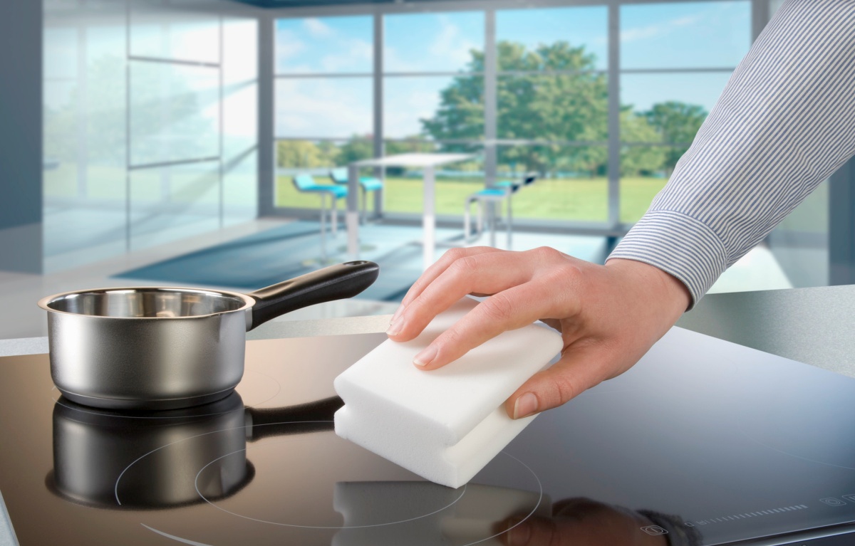 отмыть газовую плиту народными методами