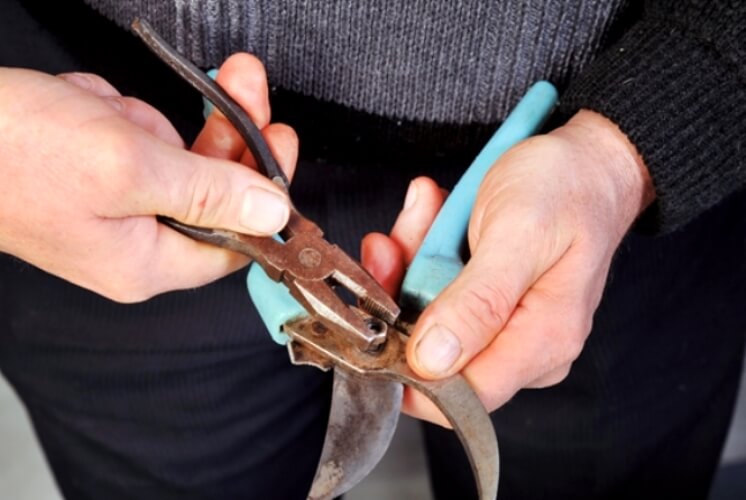 уход за секатором